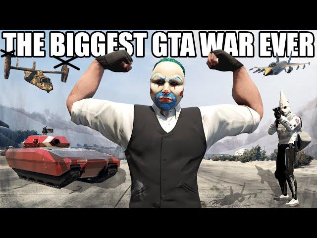 World's BEST Oppressor MK1 Player Takes On The Biggest GTA ONLINE War Ever