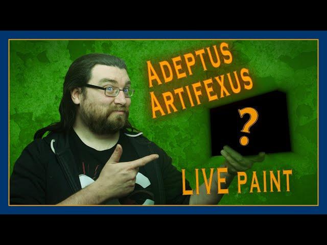 An amateur paints a 'Sons of Artifexus' Eliminator LIVE!