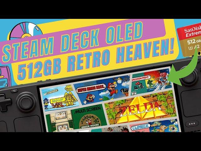 This Emulation SD Card for Steam Deck OLED is EPIC!!