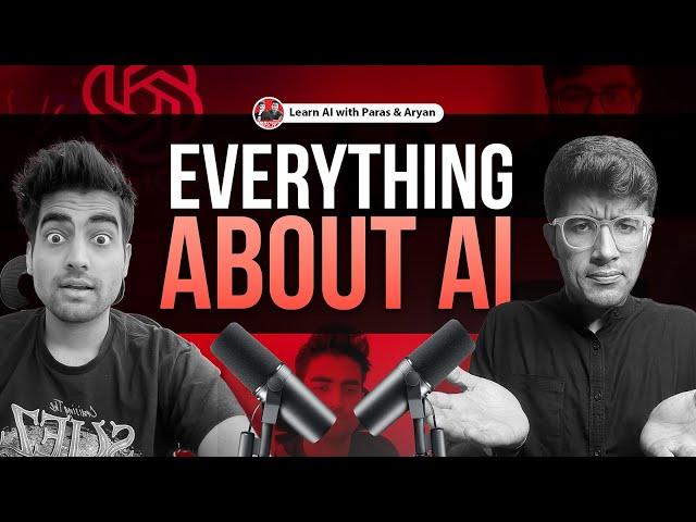 Chat GPT, Gemini, Meta, and more  | Everything about AI in Hindi | Learn AI with Paras and Aryan