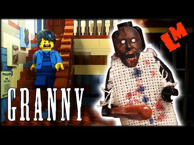 GRANNY  Lego horror stop motion animation