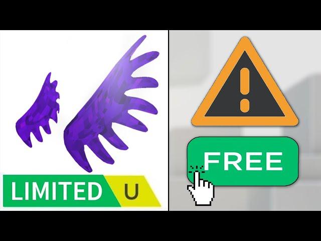 How to get FREE Roblox UGC LIMITEDS ITEMS NOW!