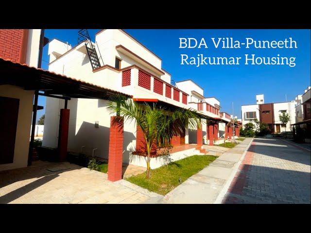 BDA Villa - puneeth rajkumar housing complex (villa Hunnigere project)