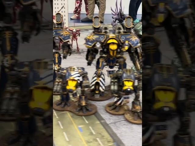 SO MANY WARHAMMER TITANS. Titan Walk 2024 Lineup #warhammer #titans