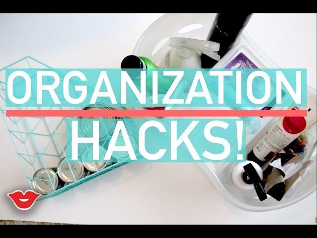 Organization Hacks! | Michelle from Millennial Moms