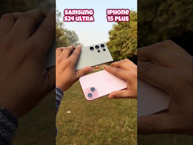 Samsung S24 Ultra vs Iphone 15 Plus Zoom Test #samsung #iphone #s24ultra #iphone15plus #shorts