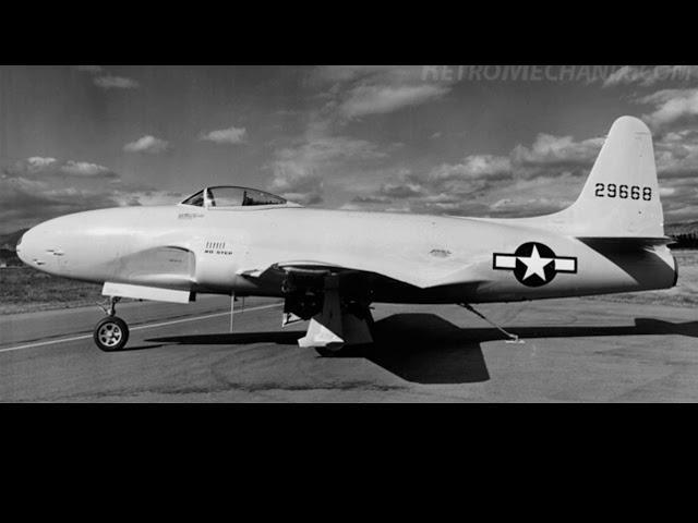 F-80 Shooting Star | Americas first jet fighter