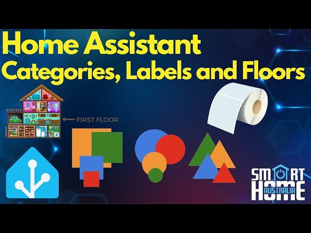 Home Assistant - Categories, Labels and Floors