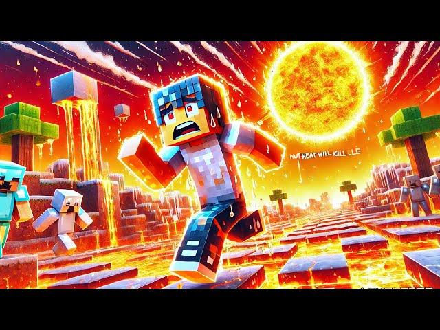 Minecraft, But Sun Burns You...