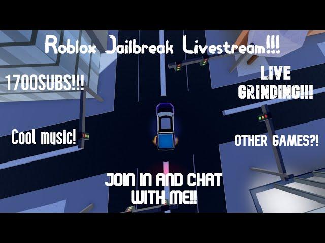 Roblox Jailbreak livestream! (Muscle reveal) #live #livestream #music #roblox #robloxjailbreak