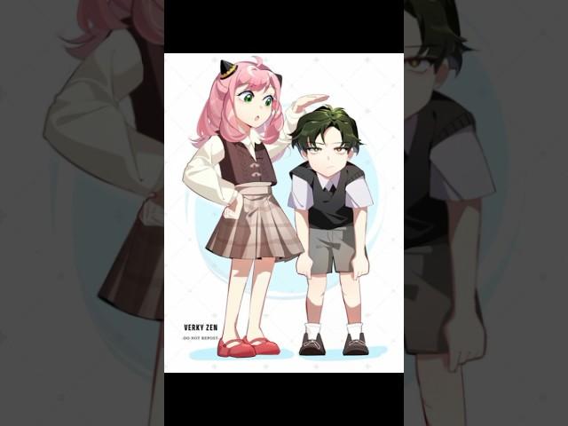 anya short from damian  #damianya #spyxfamily #viral #anime #animeedit #ytshorts #shorts #funny