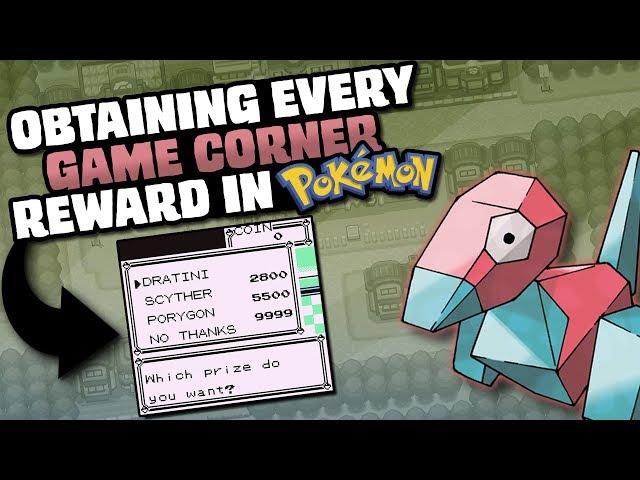 HOW EASILY CAN YOU WIN EVERY PRIZE IN THE POKEMON GAME CORNERS?