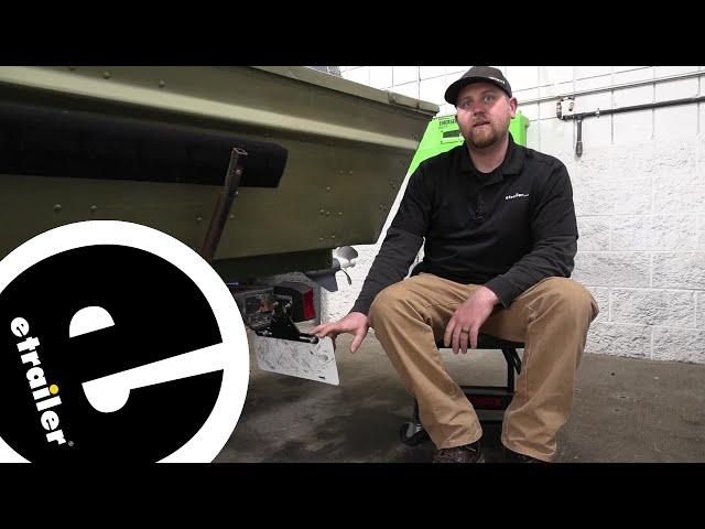 etrailer | Trailer License Plate Mount Bracket, Angled, Rust Proof Polymer Spec Review