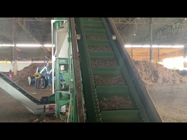 Bolida Rotexmaster Wood Pellet Machine EFB Pellet Working Video.