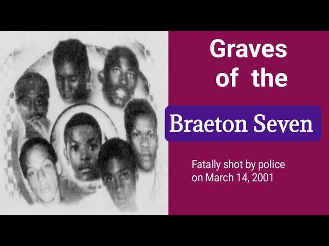 Graves Of The Seven Young Men Shot By Police in Braeton St Catherine