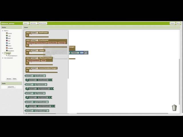 App Inventor 2 Tutorial - Proximity sensor basic