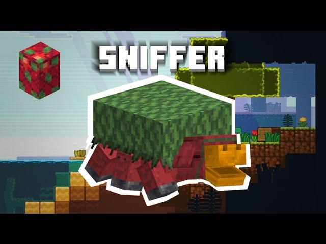 Minecraft Live 2022 Sniffer Concept Mob