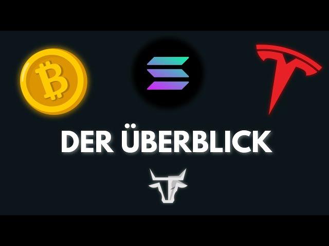 Bitcoin - Solana - Tesla | Von allen Geistern verlassen!