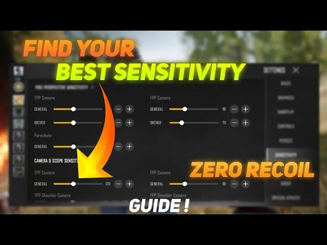 Find Your Best PUBG NEW STATE Sensitivity - Guide/Tutorial