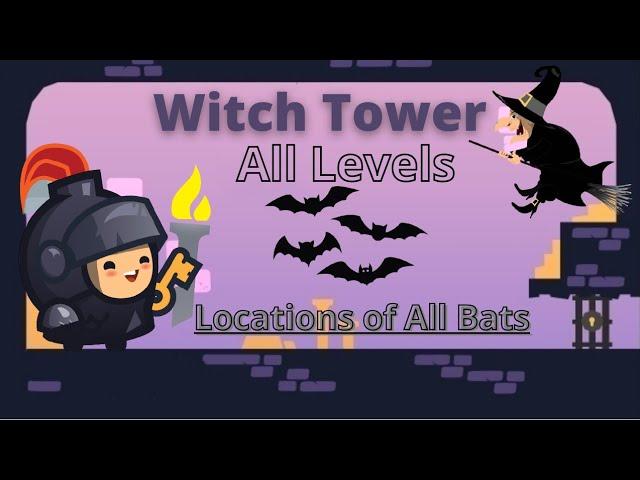 Tricky castle || Witch Tower All Levels || Gameplay Walkthrough