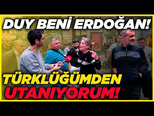 GURBETÇİ KADININ İSYANI! TÜRKLÜĞÜMDEN UTANIYORUM, DUY BENİ ERDOĞAN! | Sokak Röportajları