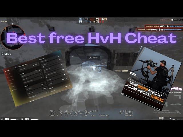 Best Free csgo HvH Cheat | Flowsense link in description