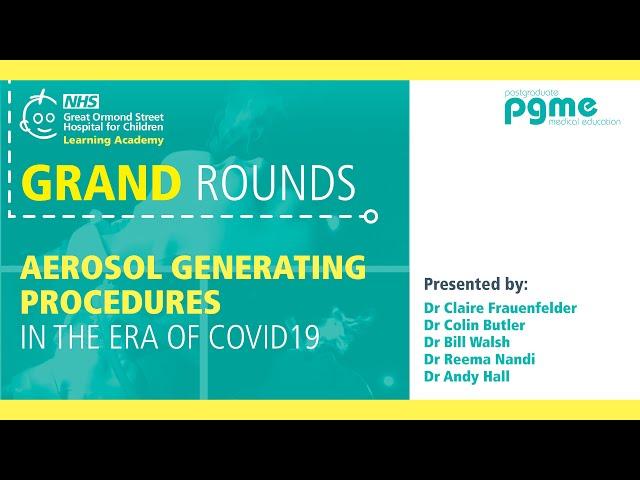 Aerosol Generating Procedures in the era of COVID19