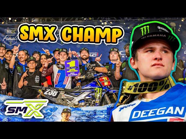 Haiden Deegan Wins The Worlds First SuperMotocross Championship!! $500K Prize! LA Coliseum 23