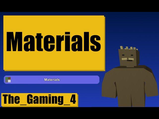 Unturned Tutorial: Map Editor TerrainTools - Materials