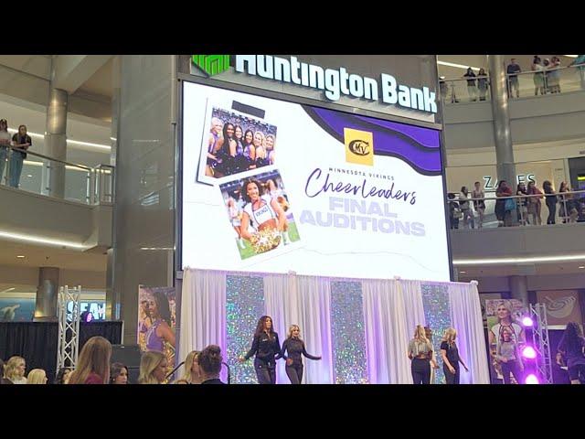 Minnesota Vikings Cheerleader Final Auditions is LIVE with Ricky Ventures!