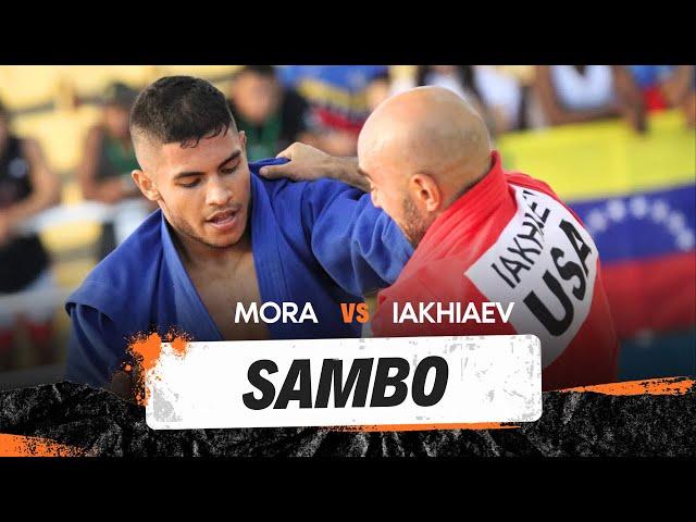 IAKHIAEV Sherzod vs MORA Harold. Pan American Sambo Championships 2023