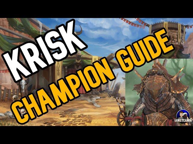 Krisk the ageless champion guide - Best champion in the game? [Raid: Shadow Legends]