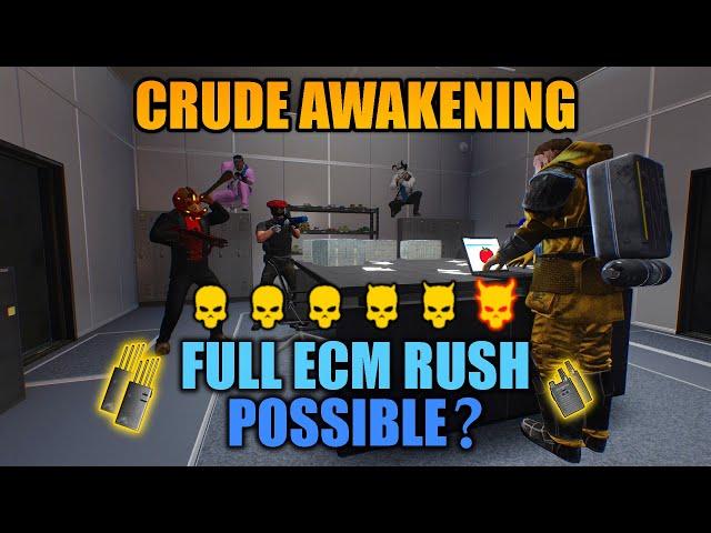 Can the Crude Awakening heist be fully ECM rushed? | PAYDAY2 new heist ECM rush, all loot