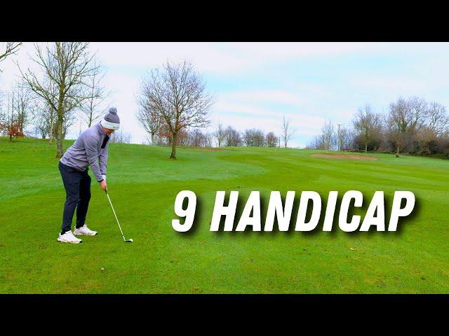 What 9 Handicap Golf Looks Like...  [Every Shot]