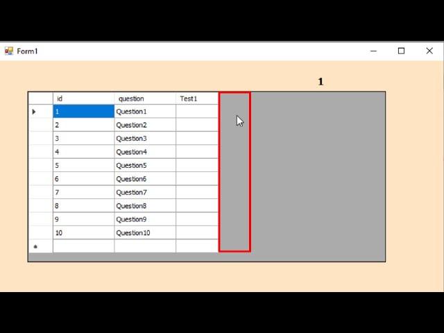 Visual Basic tutorial: How to hide a column in datagridview based on a value in VB.net