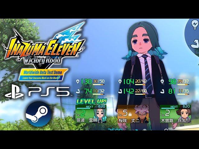 PS5/STEAM UPDATE NEWS! Inazuma Eleven Victory Road Beta News!