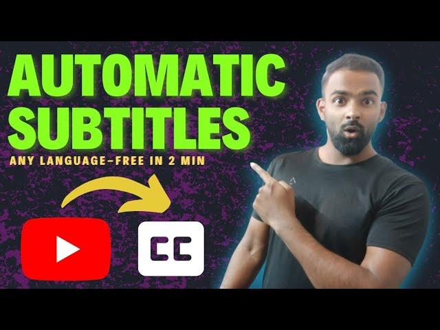 How to add Auto Subtitles in Youtube Video | Any Language | New method 2024