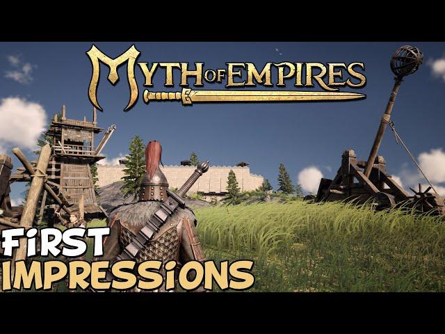 Myth Of Empires First Impressions "Worth Playing?"