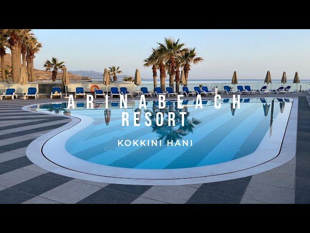 ARINA BEACH RESORT Kokkini Chani, Heraklion Crete, 21.05.2022 – 28.05.2022