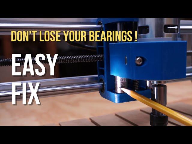 3018 CNC bearing repair