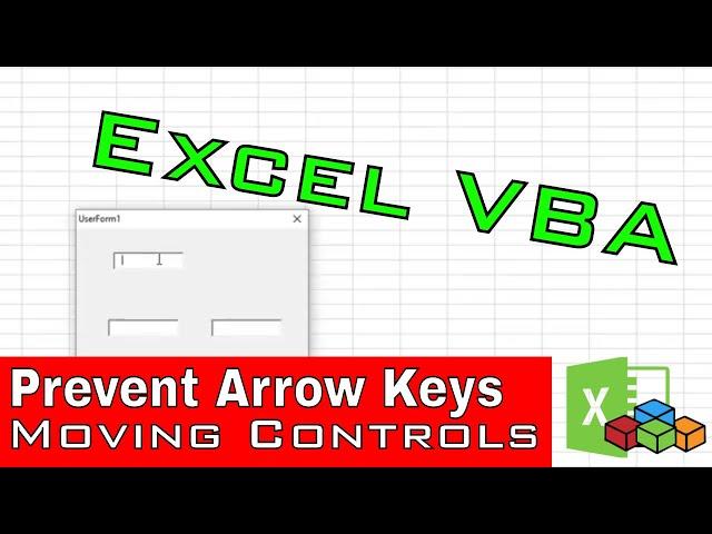 Prevent Arrow Keys From Moving To Other Textbox in Excel VBA