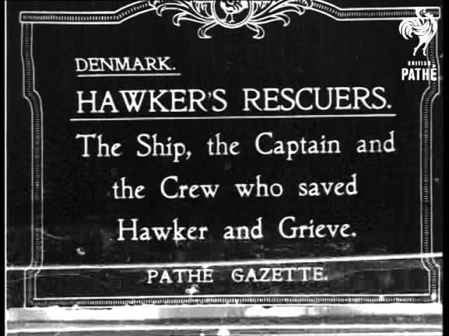 Ship That Saved Hawker Aka Ship That Said Hawker (1919)