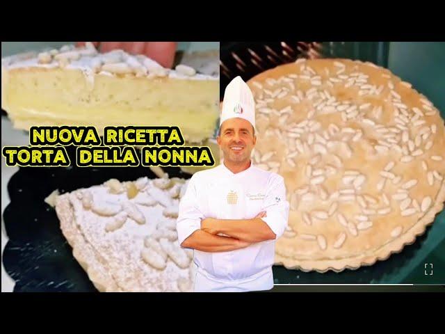 TORTA DELLA NONNA NUOVA RICETTA CON DOPPIO IMPASTO DIVERSA DAL SOLITO. LA RICETTA È IN DESCRIZIONE