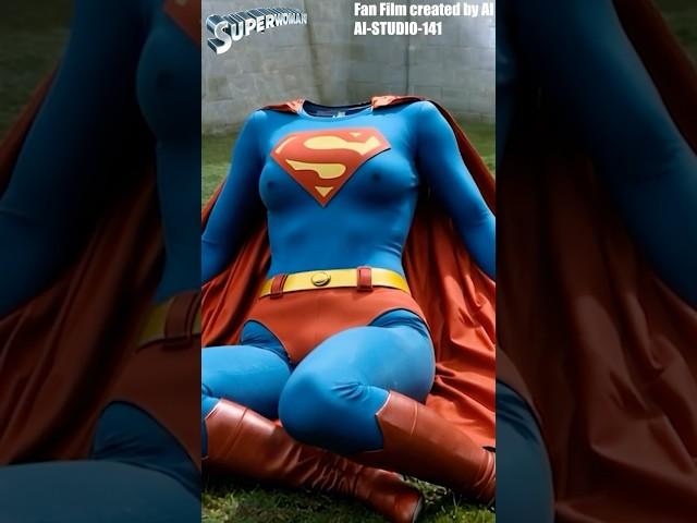 She Didn't Survive. Superwoman’s Last Second– Short Scene #superheroine #superwoman  #supergirl