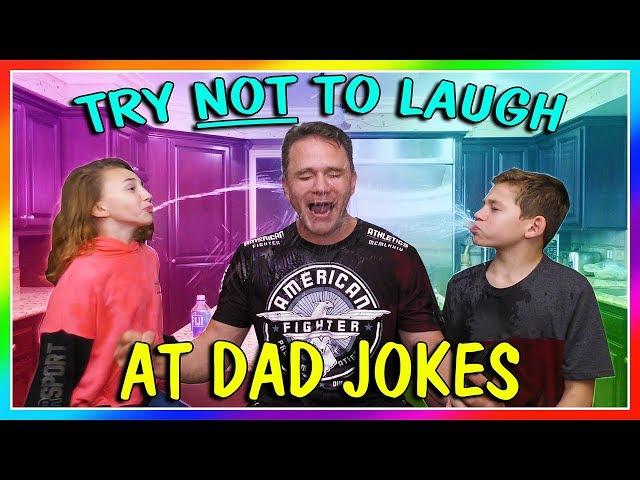 TRY NOT TO LAUGH AT DAD JOKES | We Are The Davises