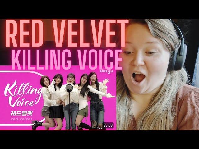 FIRST REACTION TO RED VELVET - KILLING VOICE 