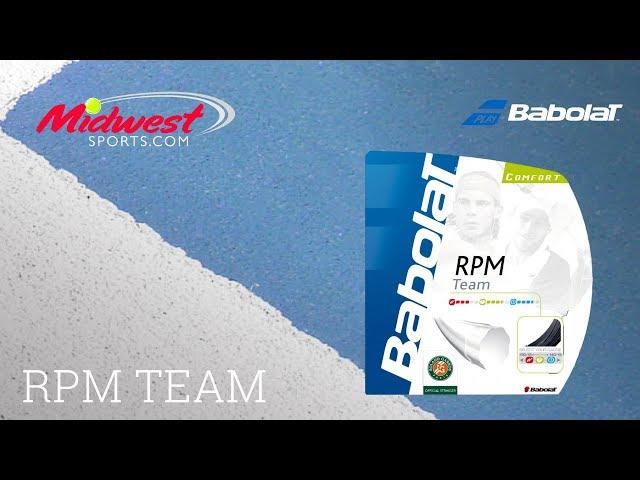 Babolat RPM Team String Review | Midwest Sports