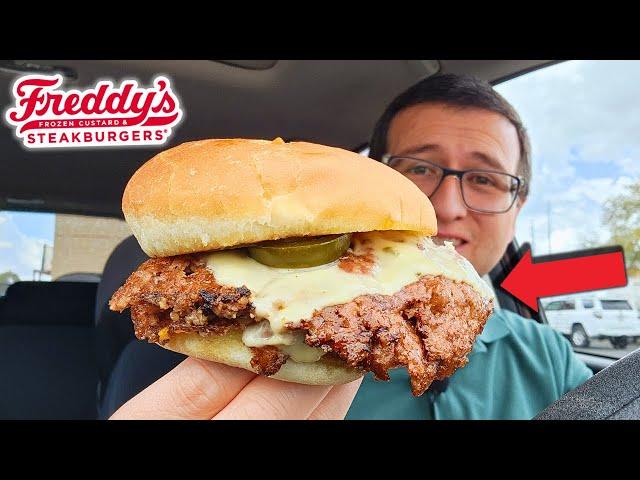 Freddy's Jalapeño Pepper Jack Burger Review ️