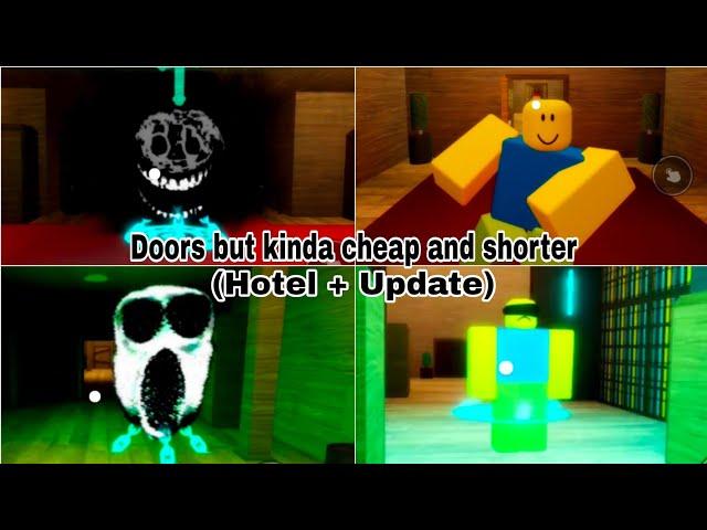 [Roblox] Doors But Kinda Cheap And Shorter Update Walkthrough Gameplay