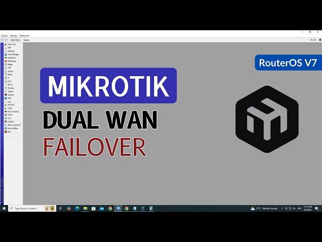 How to configure dual WAN failover in mikrotik router